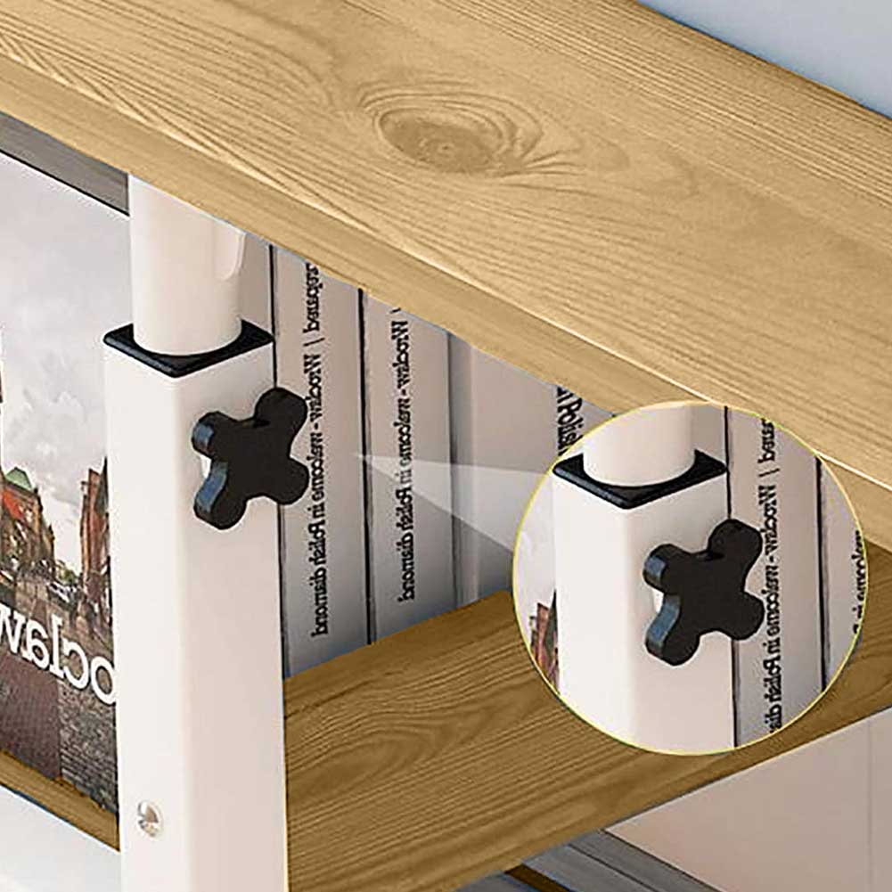 Tavolo Scrivania Porta Pc Computer Regolabile Tavolino Letto Divano Ruote Beige