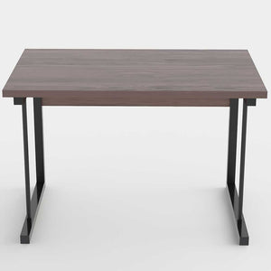 Scaffale Mensola Cucina Mobiletto Porta Microonde con Ripiano Metallo Legno Noce