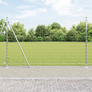 Palo della recinzione Zincato 25 x 1,5 m Acciaio 3351519