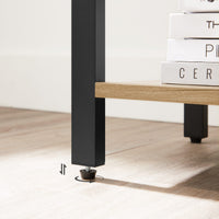 Libreria VALORA con 4 ripiani, colore Sonoma, design stabile LLS060B11