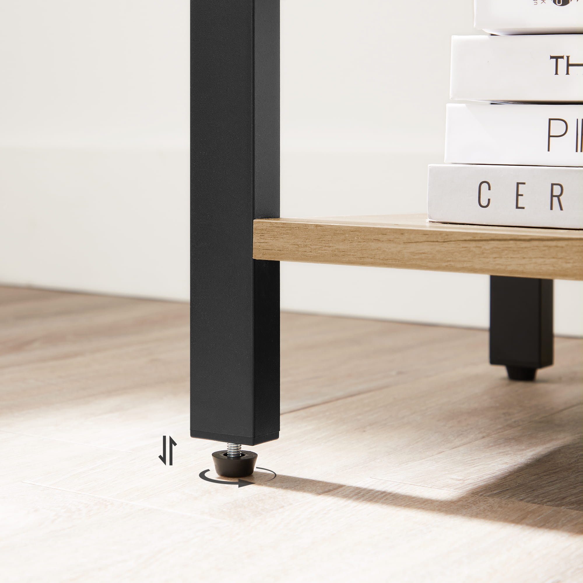 Libreria VALORA con 4 ripiani, colore Sonoma, design stabile LLS060B11