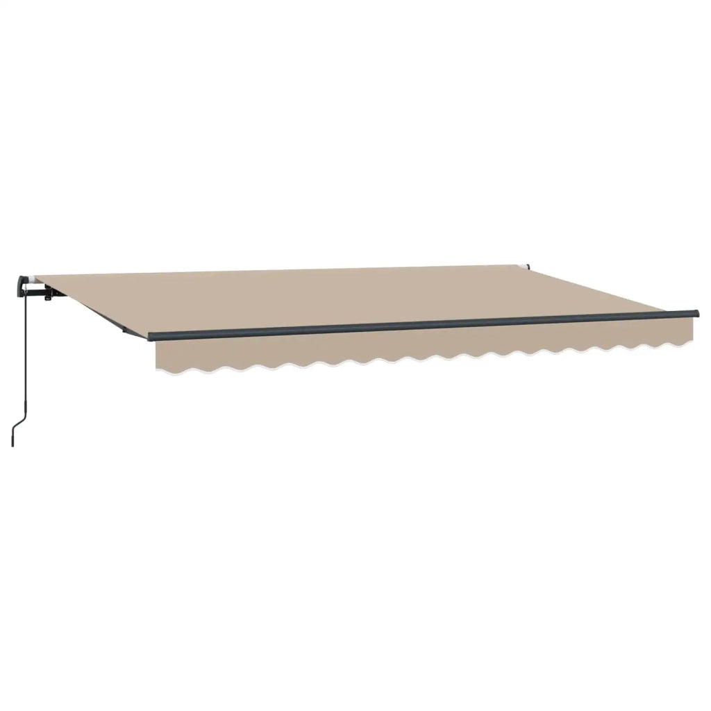 Tenda Retrattile Beige 400 x 200 cm Tessuto 3329862