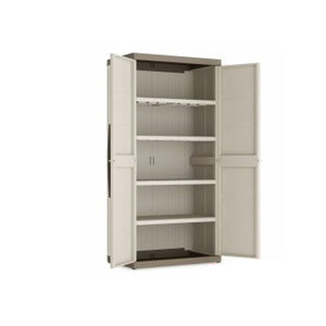 ARMADIO ALTO RESINA  EXCELLENCE XL 4 RIPIANI 89X54X182 CM RESISTENTE