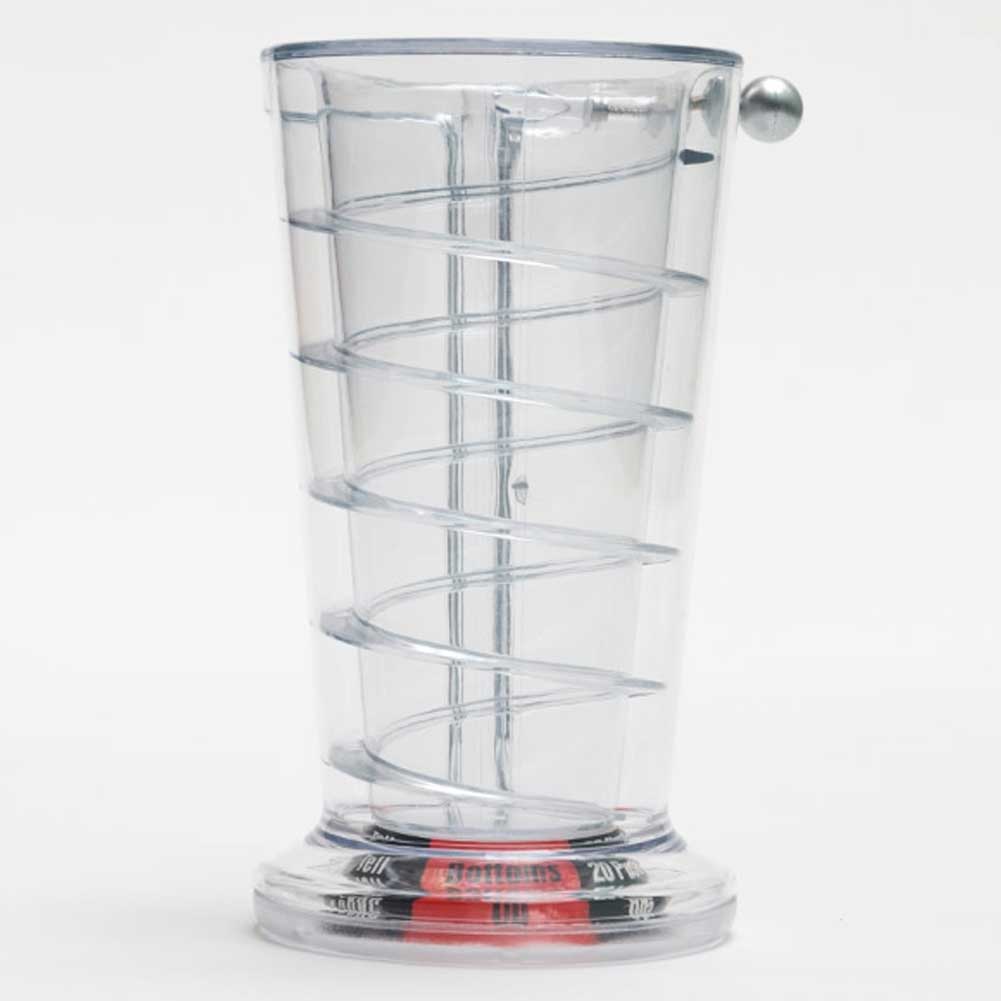 Gioco Alcolico Bicchiere Da Birra Pinball 470ml Flipper Feste Party Alcol Giochi