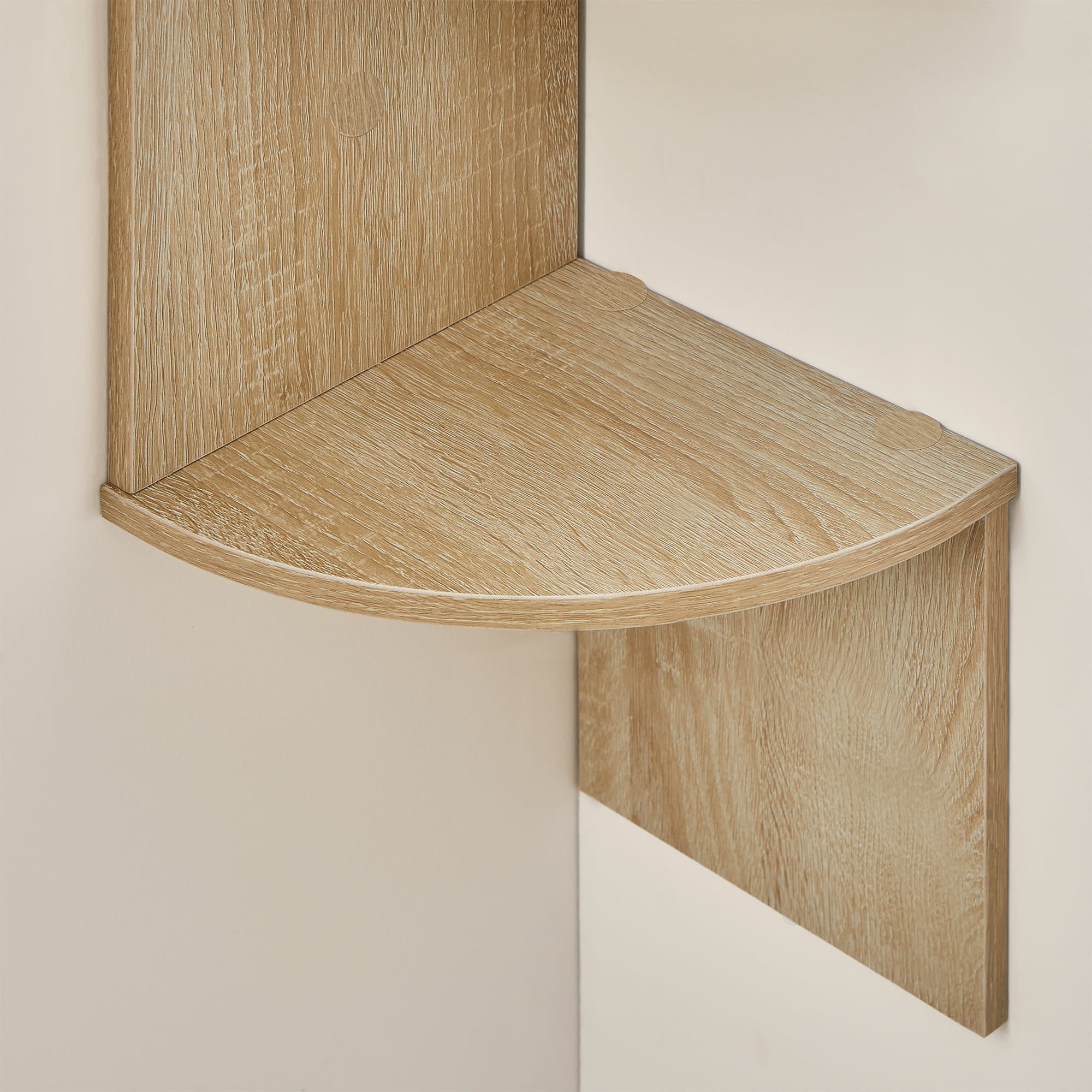 Mensola angolare Valora Sonoma a 5 ripiani in truciolare nobilitato