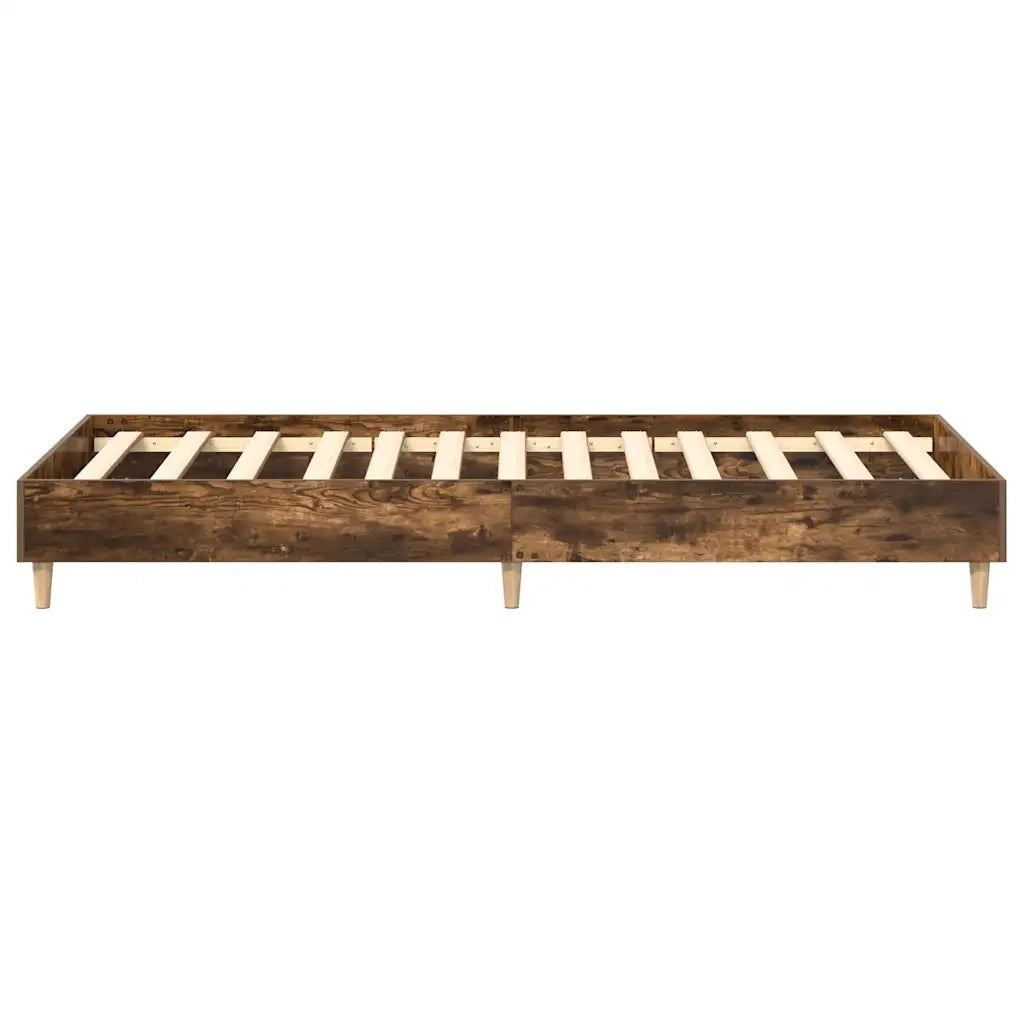 Giroletto senza Materasso Rovere Fumo 75x190 cm in Truciolato 861097