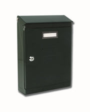 1pz cassetta postale modello evoluzione con tetto e serratura h 320 verde cod:ferx.1777