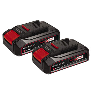 Batteria Einhell 18V 2,5 Ah Power X Change Twinpack Universale Ricaricabile Formato: 1 Batteria