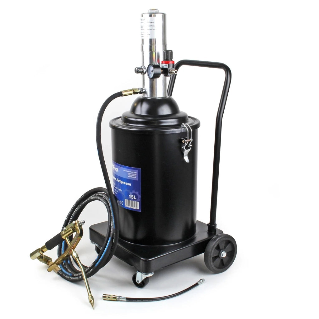 Pistola per grasso pneumatica professionale mobile 15 litri aria compressa 16_0002798