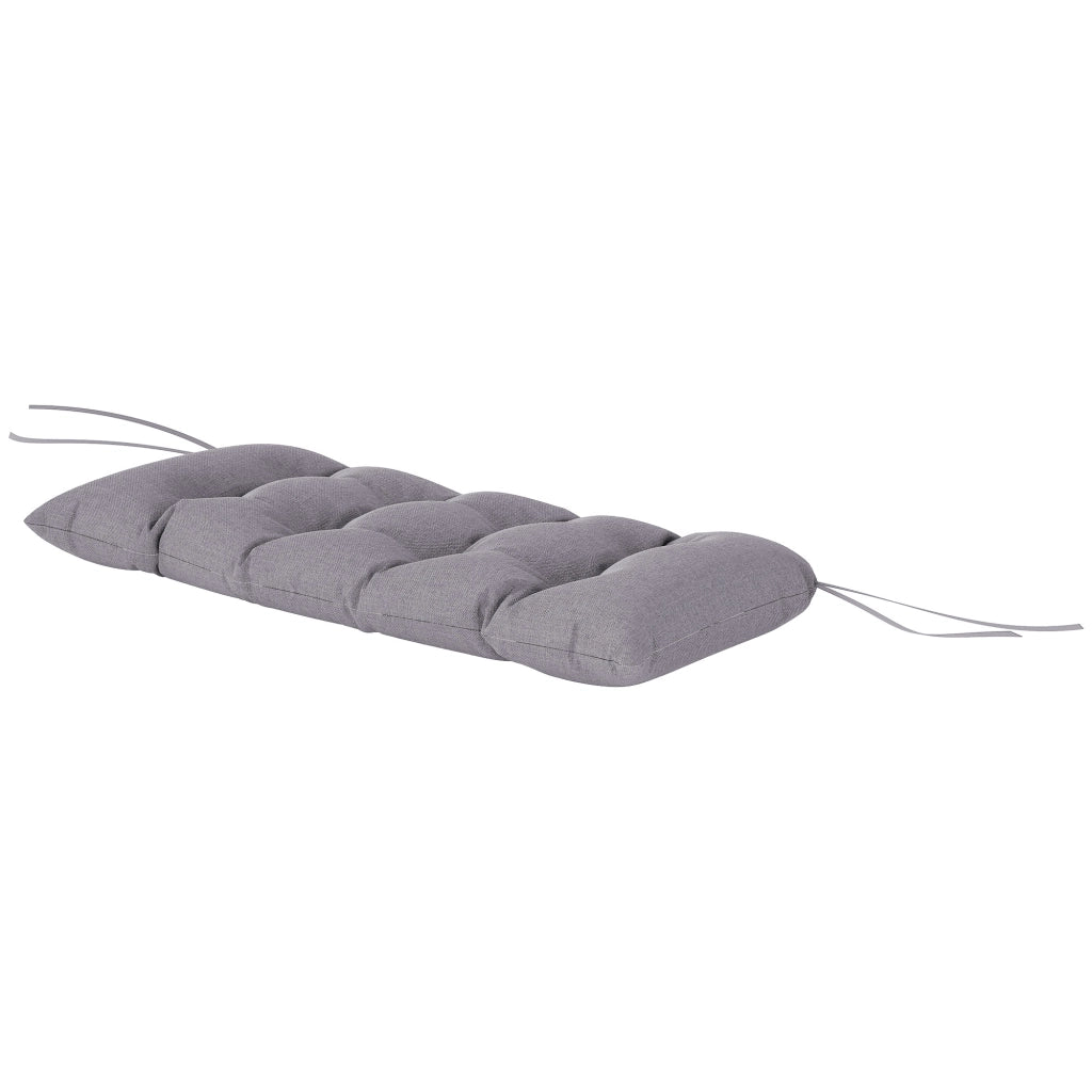 Cuscino per panchina ¨C zephmum ¨C grigio 105x46x12.5 cm