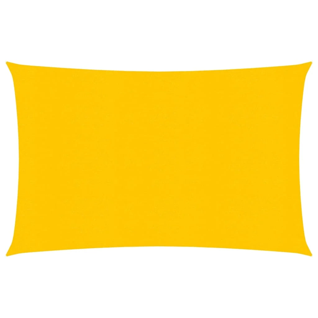 Vela ombreggiante 160 g/m² 3 x 4 m HDPE giallo 02_0009126