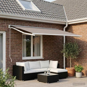 Telo di ricambio per tenda da sole Grigio Chiaro 300 x 250 cm 3444391