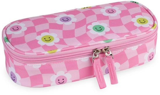 Etui per bambini, grande capacità, astuccio per matite per bambini con più compartimenti, grande astuccio per adulti con chiusura a righello, grande contenitore per matite per scuola