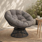 Cuscino per Sedia Appesa VIANEN 100% Poliestere Grigio 954008