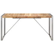 Tavolo da Pranzo 160x80x75 cm in Legno Massello di Mango 321563