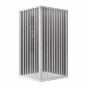 Box doccia a soffietto riducibile Rosy Linea Pliss 70x90 cm