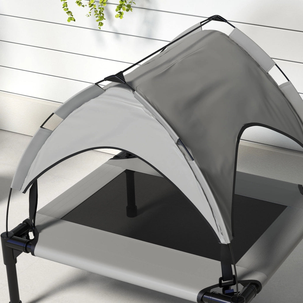 Letto per cani e gatti con trasportino ¨C zephmum ¨C 76x61x69.5 cm grigio