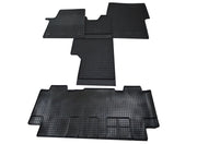 RIGUM-905236-904185 Tappeti Gomma per C-SpaceTourer dal 2016-, Opel Zafira Life dal 2019-, P-Traveller dal 2016-, Toyota