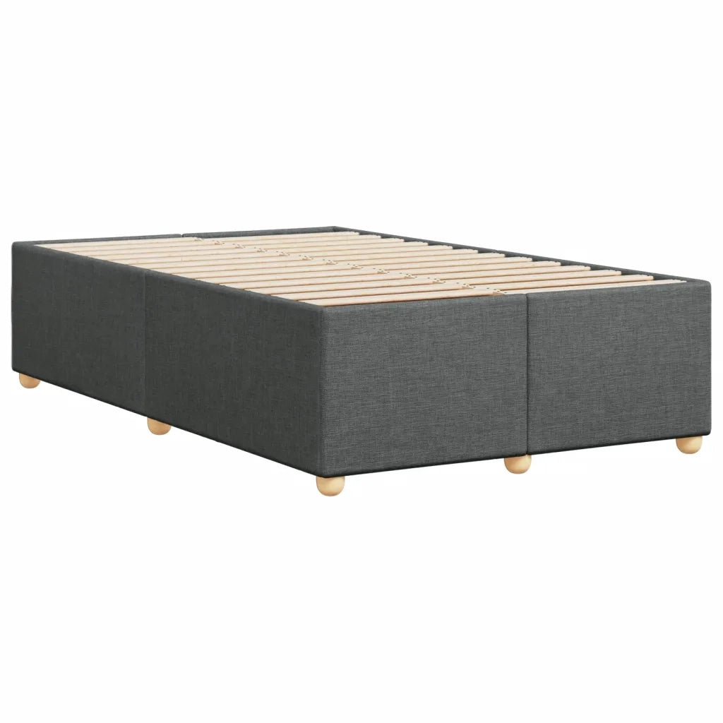 Giroletto senza Materasso Grigio Scuro 120x190 cm in Tessuto 3284716