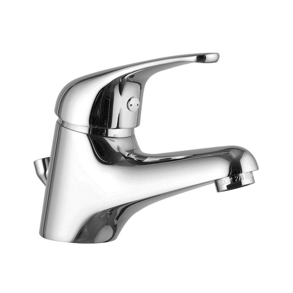 Set rubinetti lavabo e bidet in ottone cromo di Rubinetterie Mariani Linea Astro