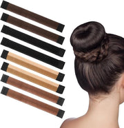 Set di applicazioni per capelli lunghi - stile francese, set di piegatura e nodo rapido (8 pezzi)