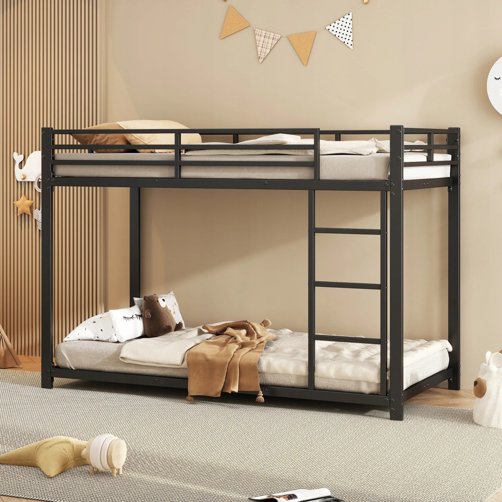 Letto a castello 90x200 - Xylo - Classico nero
