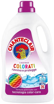 CHANTECLAIR DETERSIVO LIQUIDO LAVATRICE 35 LAVAGGI COLORATI RAVVIVA E PROTEGGE