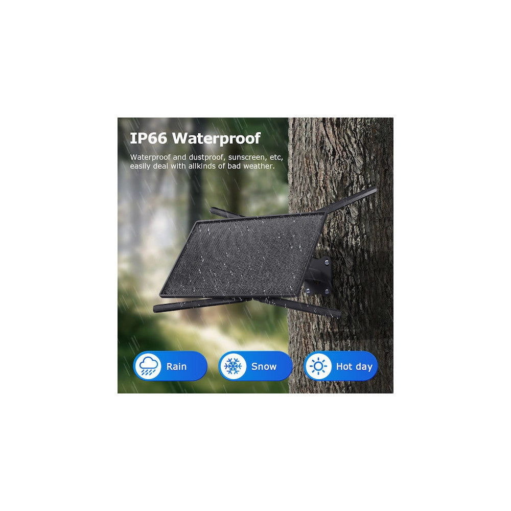 Trade Shop - Router Wi-fi 4g Wireless Con Pannello Solare Batteria Ricaricabile Ip66 Waterproof Q2025 -