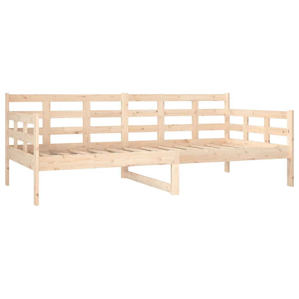 Letto singolo | Letto per adulti | Dormeuse in Legno Massello di Pino 90x190 cm