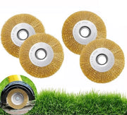 Set di spazzole per giunti, 4 spazzole a filo per Gloria Multibrush e Weedbrush, diametro 10 cm, accessori per pulizia dei giunti, muschio, sporco e erbacce