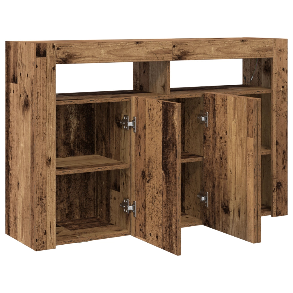Credenza Legno Vecchio Legno Ingegnerizzato 116 x 30 x 75 cm