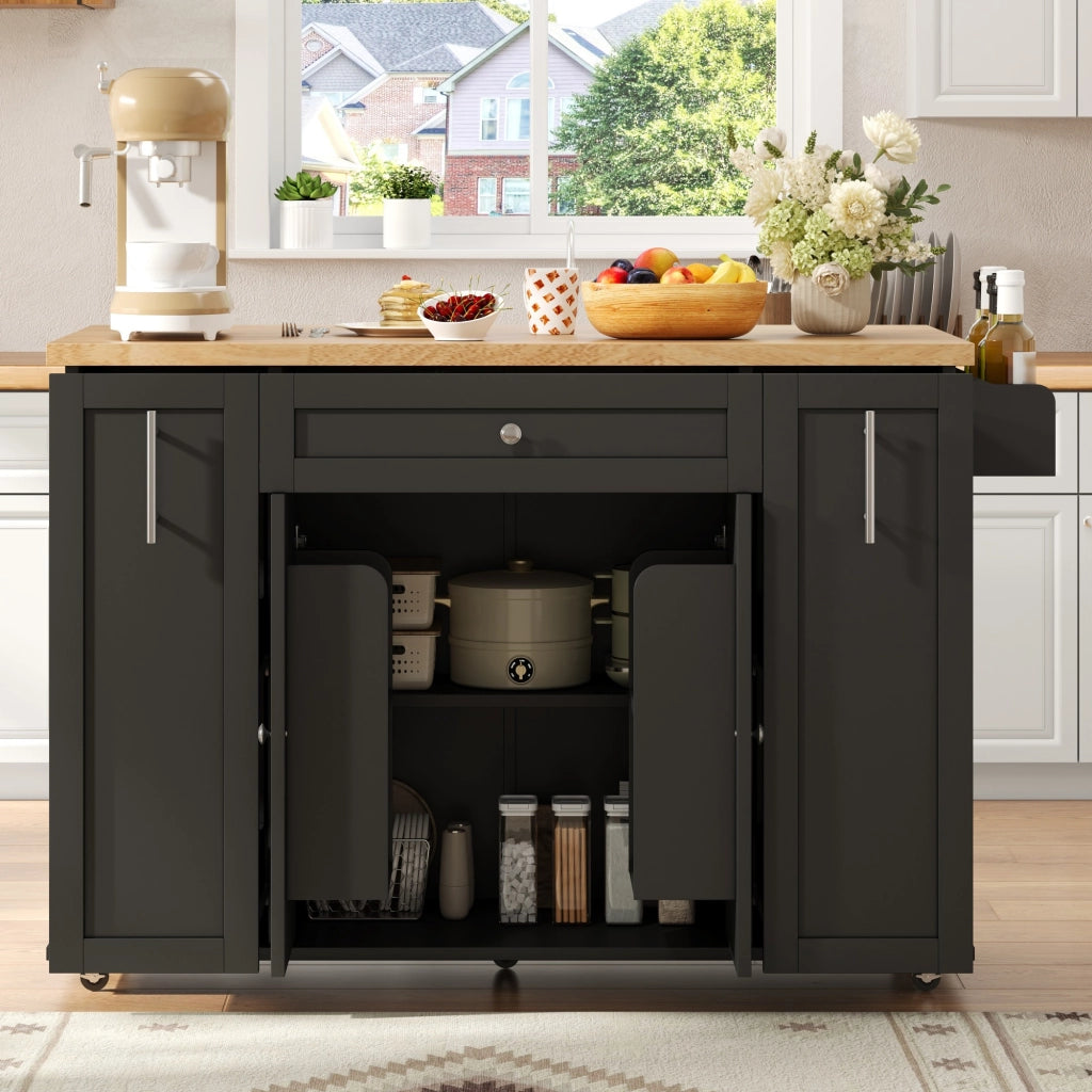 Mobile da cucina con cassetti ¨C Minimal ¨C Effetto legno, 120¡Á45¡Á87cm