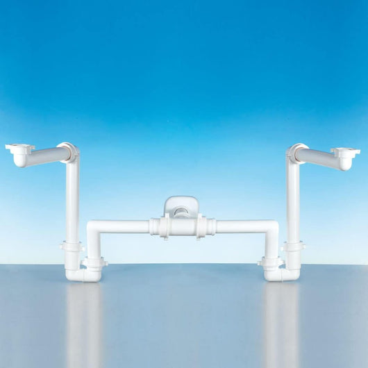 Spazio bagno doppio 1 -1 ¼  usci a d32-40 bianco lira a.1115.69