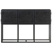 Credenza 115x30x76 cm in Legno Massello di Mango 323579
