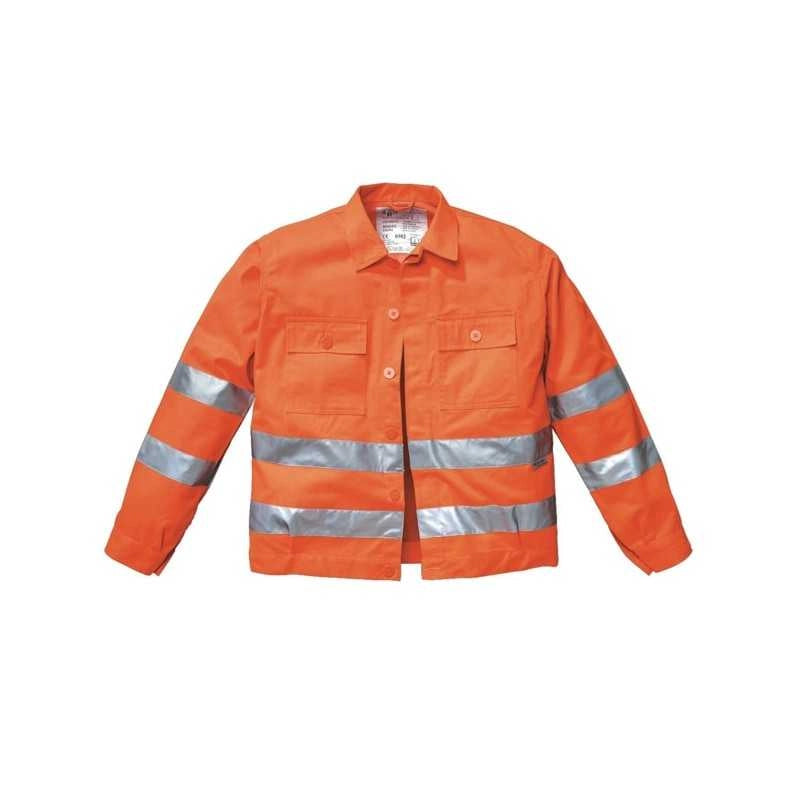 Giubbino Alta Visibilita' Reflex Arancio 52