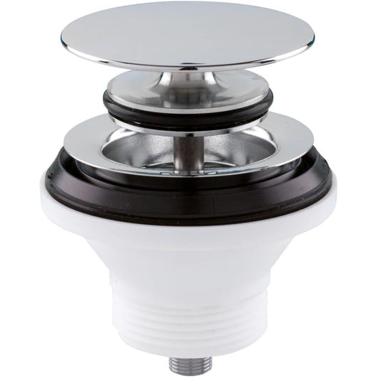 Piletta basket bagno 1 ¼  gas bi nco con tappo a fu lira a.3200.7