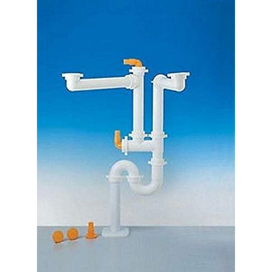 Sifone new spazio 2 s bianco lir a 9.1275.54