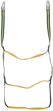 Scala aeree portatile 3 gradini - opaca - leggera - nylon - resistente ai raggi UV - adatta per ossature gonfiabili - scala per barche