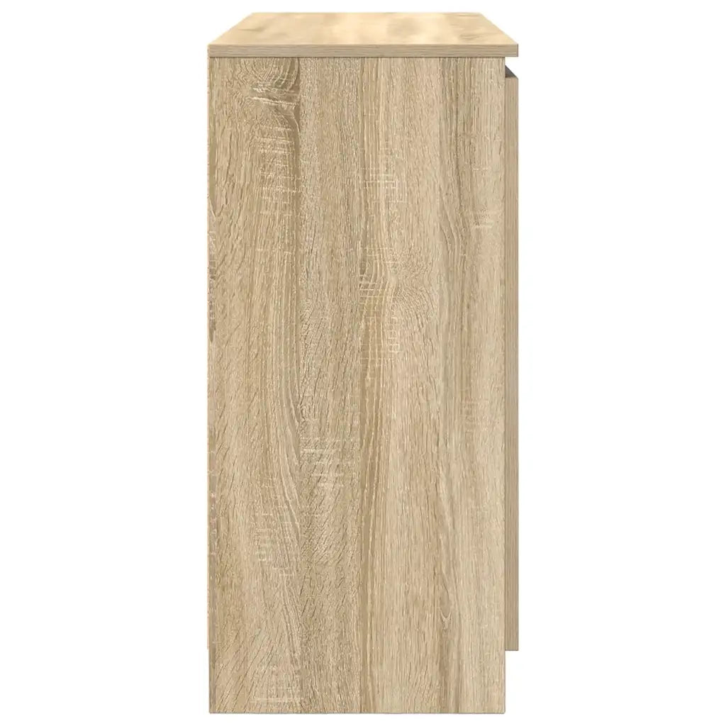 Credenza con Cassetti Rovere Sonoma 100,5x35x76cm in Truciolato 3328446