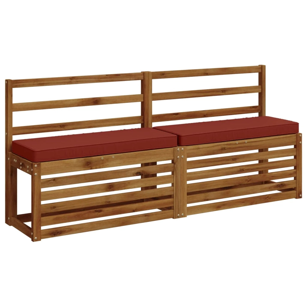 Cuscino per Panchina a 1 Pezzo VUGHT 100% Poliestere Rosso 950430
