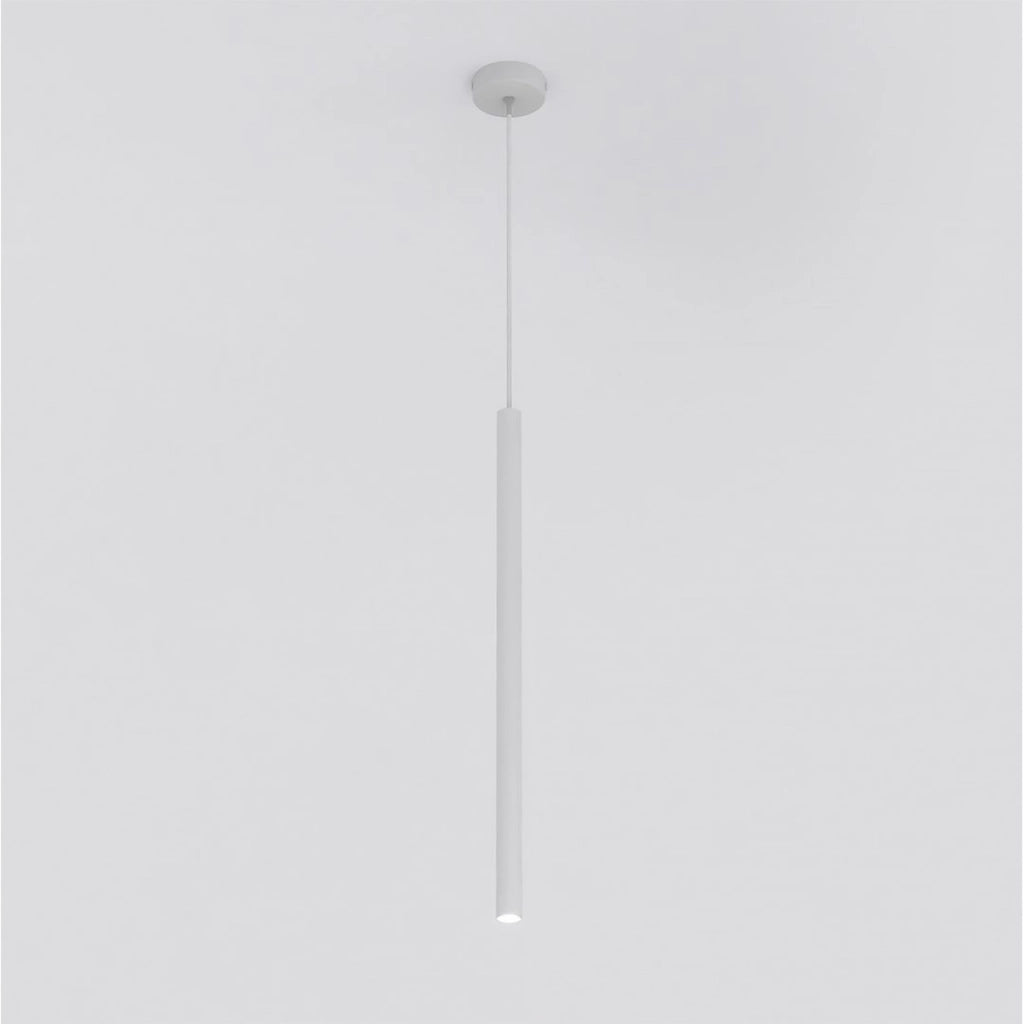 Lampada a sospensione SELTER in acciaio grigio