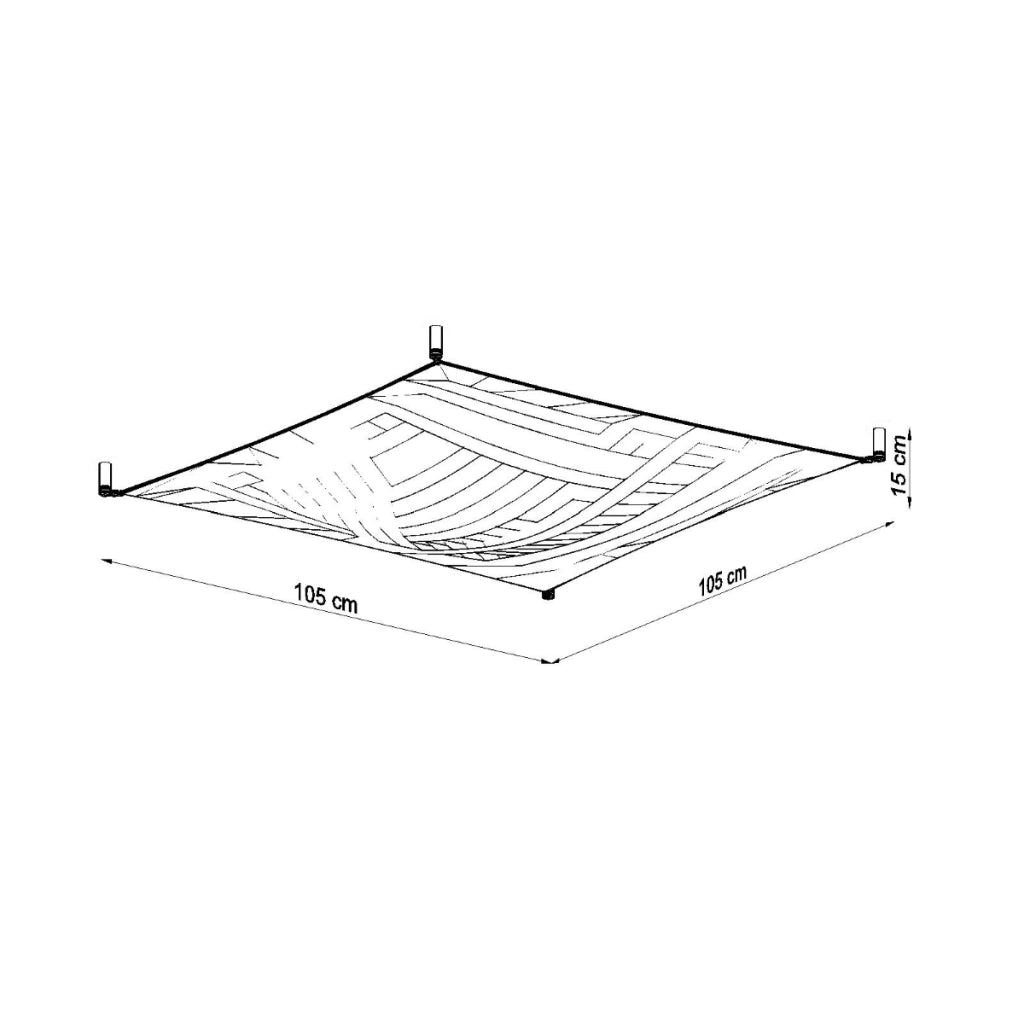 Lampada a soffitto LUNA 2 bianco
