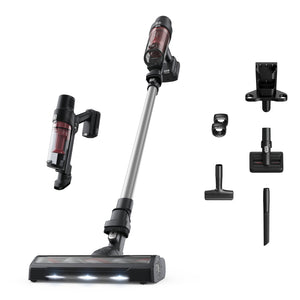 Rowenta rh6a71 aspirapolvere a bastone 2 in 1 batteria secco senza sacchetto alluminio, rosso