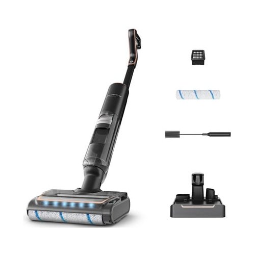 Lava pavimenti a freddo rowenta 7211005391 x clean 7 gz5736 black