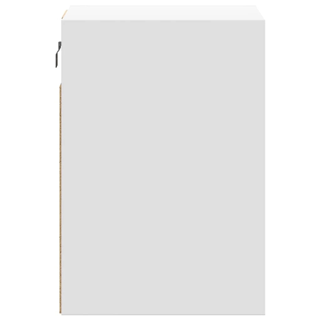 Mobile TV multimediale da parete mensola TV credenza mobile TV per sala da pranzo soggiorno camera da letto con luci LED 2 pezzi 41 x 31 x 45 cm bianco 02_0029106