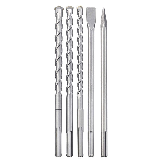 Scalpello Punte SDS Max in Set Einhell per Martello Penumatico Demolitore