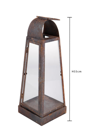 Lanterna Rettangolare 16x H 55 cm