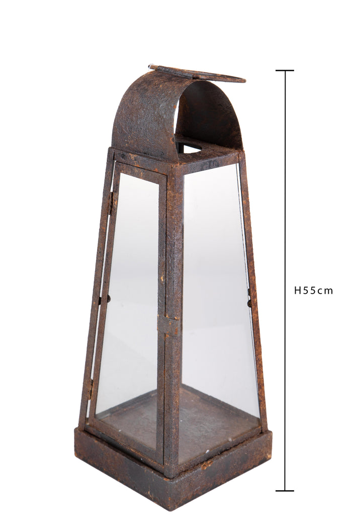 Lanterna Rettangolare 16x H 55 cm