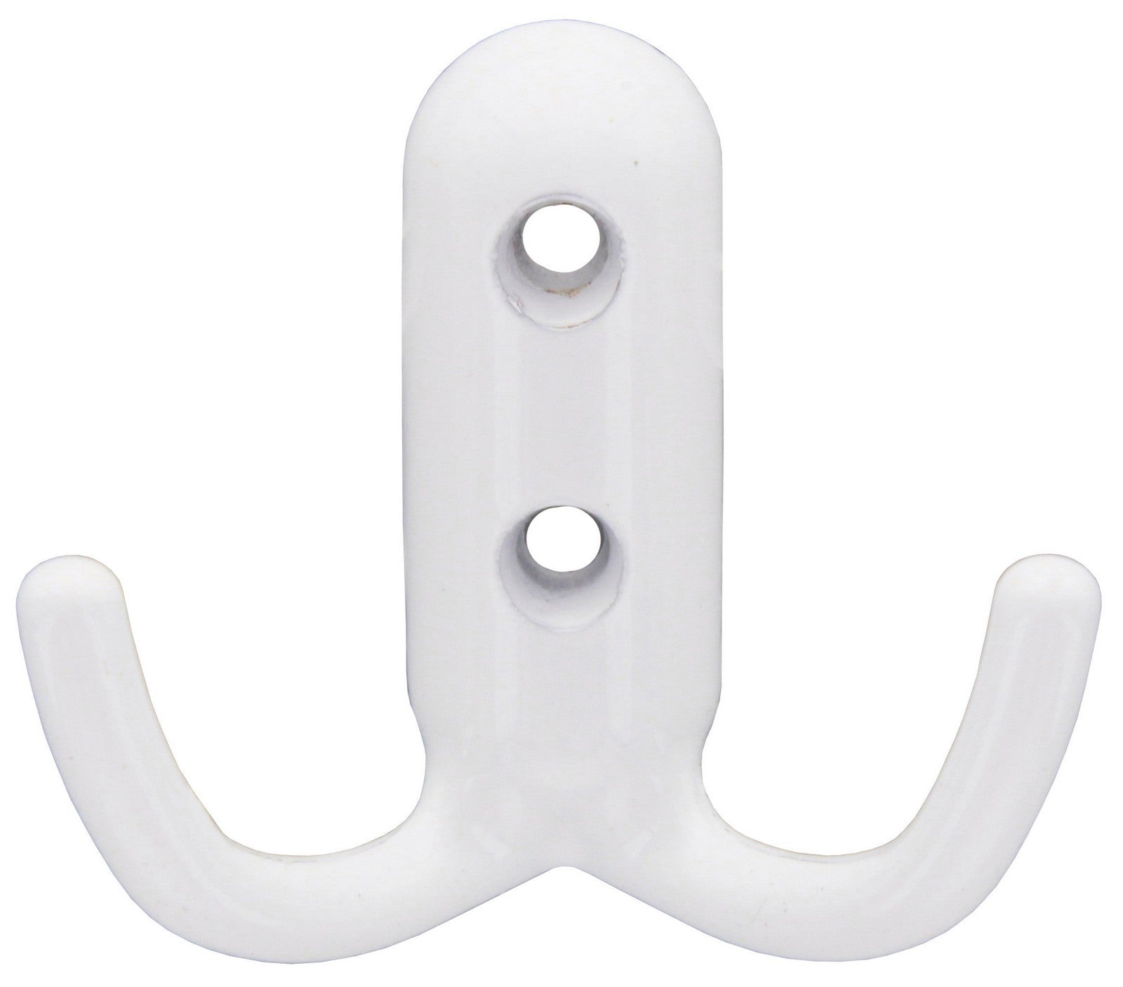 appendiabiti a 2 ganci mm.45x45 bianco lucido cod:ferx.32221