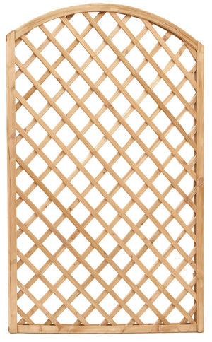 Pannello grigliato arco  90X180H - Mod.44 in legno di pino impregnato